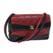 Pre-owned Silk chanel-bags Chanel Vintage , Black , Dames