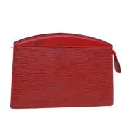 Pre-owned Leather louis-vuitton-bags Louis Vuitton Vintage , Red , Dam...