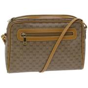 Pre-owned Leather gucci-bags Gucci Vintage , Beige , Dames