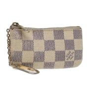 Pre-owned Canvas wallets Louis Vuitton Vintage , Beige , Dames