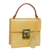 Pre-owned Leather louis-vuitton-bags Louis Vuitton Vintage , Yellow , ...