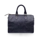 Pre-owned Leather louis-vuitton-bags Louis Vuitton Vintage , Blue , Da...