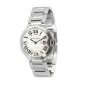 Pre-owned Stainless Steel watches Cartier Vintage , Gray , Dames