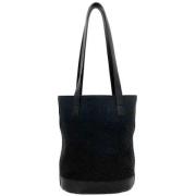 Pre-owned Canvas celine-bags Celine Vintage , Black , Dames