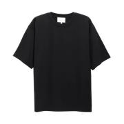 Zwarte oversized T-shirt met korte mouwen Gertrude , Black , Heren