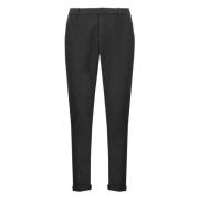 Grijze Katoenmix Broek met Zakken Dondup , Gray , Heren