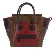 Pre-owned Leather handbags Celine Vintage , Brown , Dames