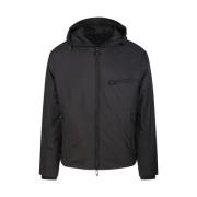 Militair Groene Blouson Jas Emporio Armani , Gray , Heren