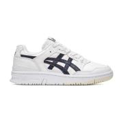 Witte Leren Sneakers - Ex89 Asics , White , Heren