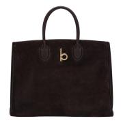 Kleine Tote Tas Burberry , Brown , Dames