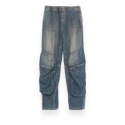 Slim Fit Denim Jeans Diesel , Blue , Heren