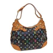 Pre-owned Canvas louis-vuitton-bags Louis Vuitton Vintage , Black , Da...