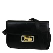 Pre-owned Leather celine-bags Celine Vintage , Black , Dames