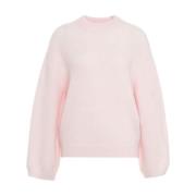 Roze Gebreide Trui Aw24 Second Dames , Pink , Dames