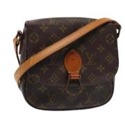 Pre-owned Canvas louis-vuitton-bags Louis Vuitton Vintage , Brown , Da...