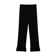 Stijlvolle broek voor vrouwen Twinset , Black , Dames