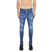 Super Twinky Skinny-Fit Jeans Dsquared2 , Blue , Heren