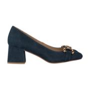 Schoen met hak en stijgbeugels Alma EN Pena , Blue , Dames