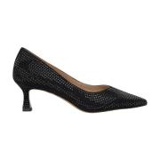 Schoen met strass-hak Alma EN Pena , Black , Dames