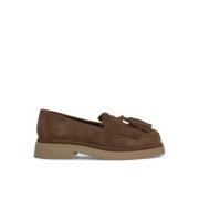 Tassel platte loafer Alma EN Pena , Brown , Dames