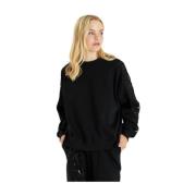 Sweatshirt met lovertjesdetail Alma EN Pena , Black , Dames