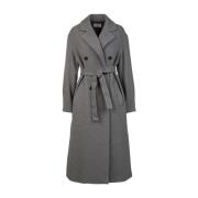 Effen Kleur Jas 'Pinco' Marella , Gray , Dames