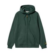 Sweater met rits Carhartt Wip , Green , Heren