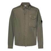 Modderkleurige Jas Aw24 C.p. Company , Green , Heren