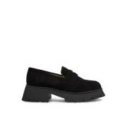 Loafer met Plateau Alma EN Pena , Black , Dames