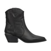 Platte enkellaarsjes laag been Alma EN Pena , Black , Dames