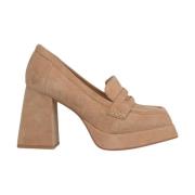 Plateauhak schoen Alma EN Pena , Brown , Dames