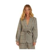 Blazer met glanzende details Alma EN Pena , Multicolor , Dames