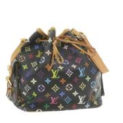 Pre-owned Canvas louis-vuitton-bags Louis Vuitton Vintage , Black , Da...