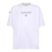 Ringdetail D-Ring T-shirt The Salvages , White , Heren