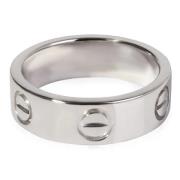 Pre-owned Platinum rings Cartier Vintage , Gray , Dames