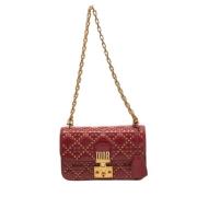 Pre-owned Leather dior-bags Dior Vintage , Red , Dames