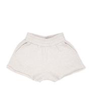 Casual Katoenen Jersey Shorts in Grijs Autry , Beige , Dames