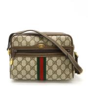 Pre-owned Plastic gucci-bags Gucci Vintage , Beige , Dames