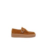 Stijlvolle suède mocassins met plateauzool Max Mara Weekend , Brown , ...