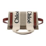 Woody Handtas Medium Chloé , Brown , Dames