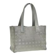 Pre-owned Nylon chanel-bags Chanel Vintage , Gray , Dames