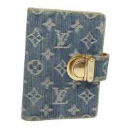 Pre-owned Canvas home-office Louis Vuitton Vintage , Blue , Dames