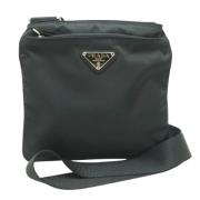 Pre-owned Nylon prada-bags Prada Vintage , Black , Dames