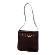 Pre-owned Leather celine-bags Celine Vintage , Brown , Dames