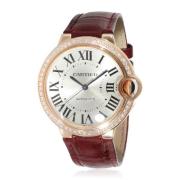 Pre-owned Rose Gold watches Cartier Vintage , Yellow , Dames