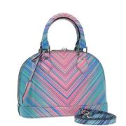 Pre-owned Leather louis-vuitton-bags Louis Vuitton Vintage , Blue , Da...