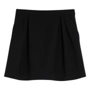 Mini Rok in Trendy Stijl Alessandra Rich , Black , Dames