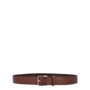 Platte Riem in Bruin Leer Gianni Chiarini , Brown , Heren