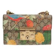 Pre-owned Canvas gucci-bags Gucci Vintage , Multicolor , Dames