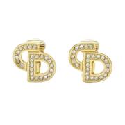 Pre-owned Metal dior-jewelry Dior Vintage , Yellow , Dames